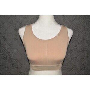 Soma Seamless Bra Medium Nude Beige Wire Free Stretch Comfort Bralette